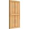 Ekena Millwork Framed Board-n-Batten Shutters, Rough Sawn Western Red Cedar, 21 1/2W x 40H, PR RBF06S21X040RWR - alternate 2